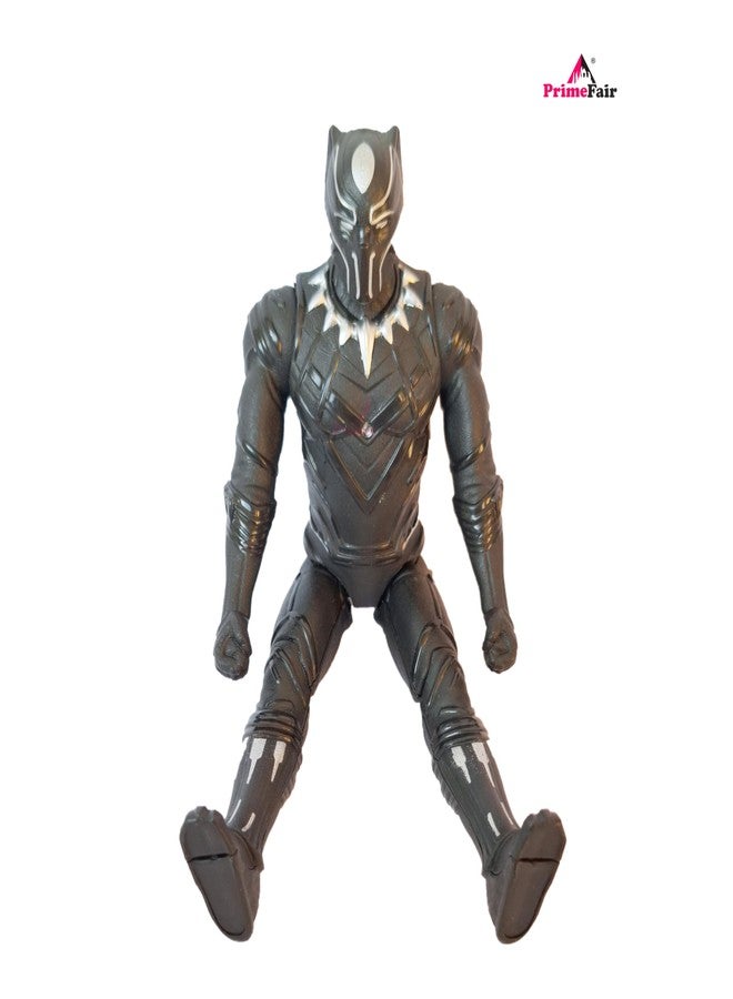 PRIMEFAIR Superhero Action Figures Toys, Collectible Figures Gift for Kids and Fans Obsessed with Character Collections (Pack of 1) (Black Panther) - Image 3